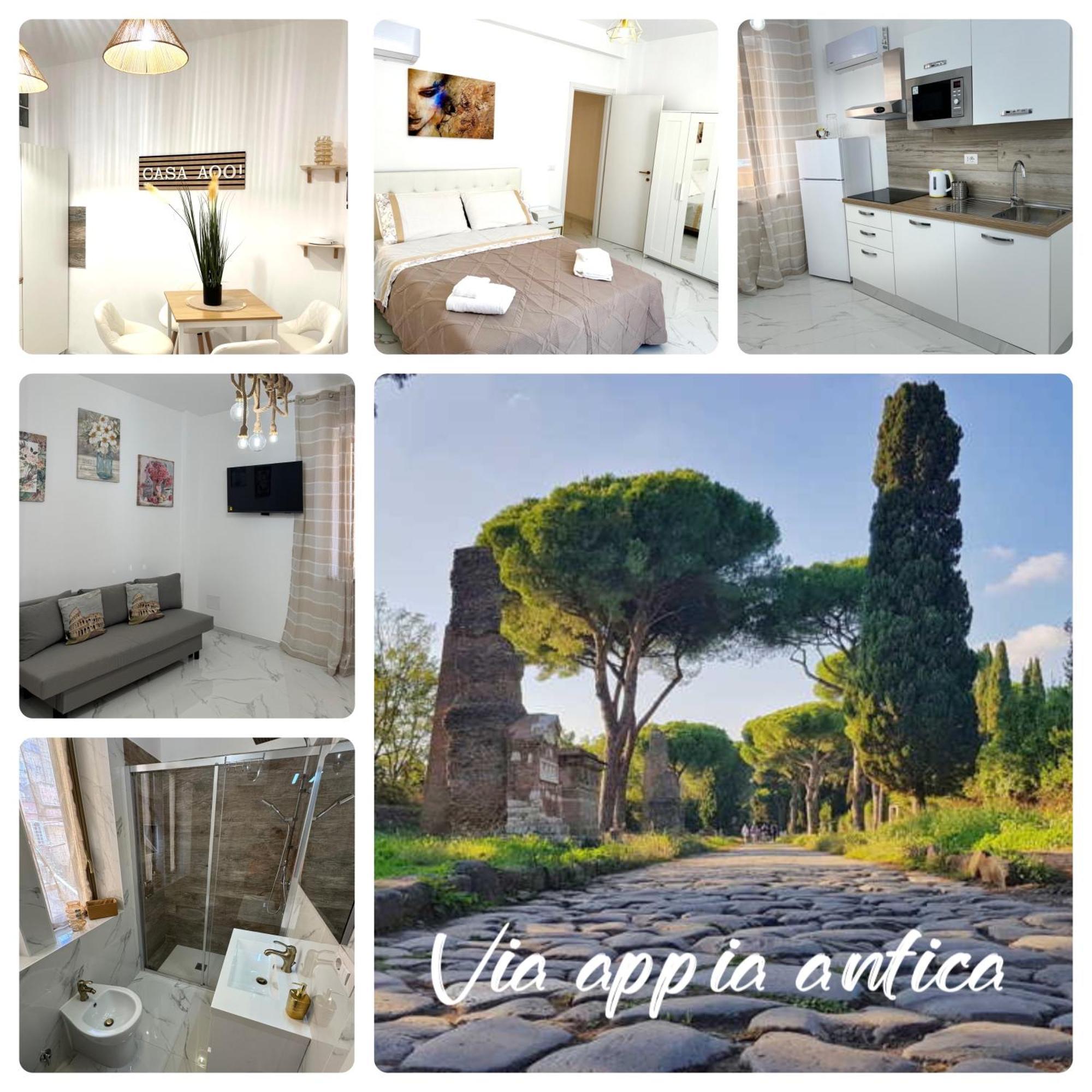 Apartmán Casa Aoo! Řím Exteriér fotografie